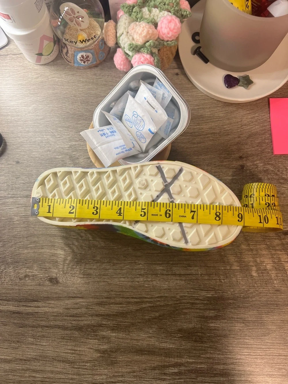 Vans Girls Slip-On TRK Tie Dye Water Shoes Size Girls 4 Multicolor